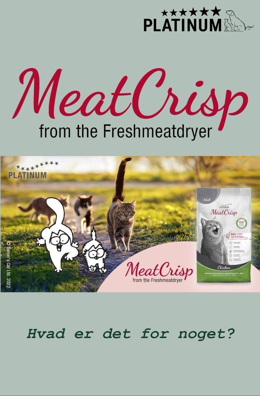 PLATINUM Meatcrisp kattemad af frisk kød
